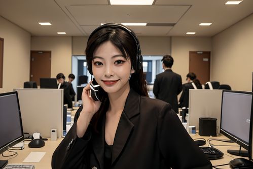 24小时女性客服人物肖像摄影 展现专业与温暖的视觉呈现